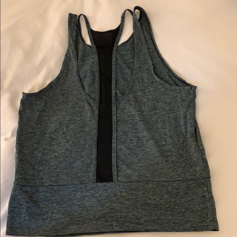 Nike teal dri fit tank L